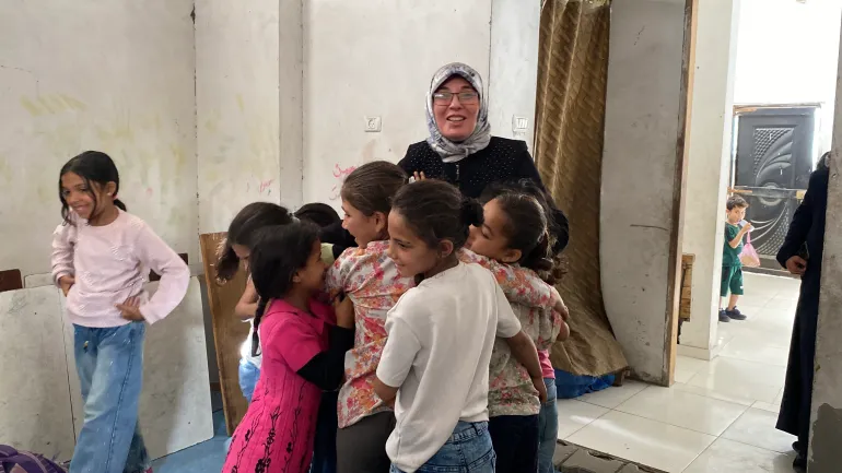 تقرير:  مدرسة لتعليم وعلاج الأطفال من صدمات الحرب في غزة 